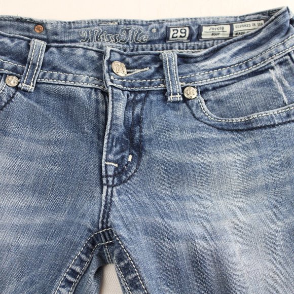 Miss Me Jeans, Boot, Low Rise, Size 29 - Picture 6 of 9